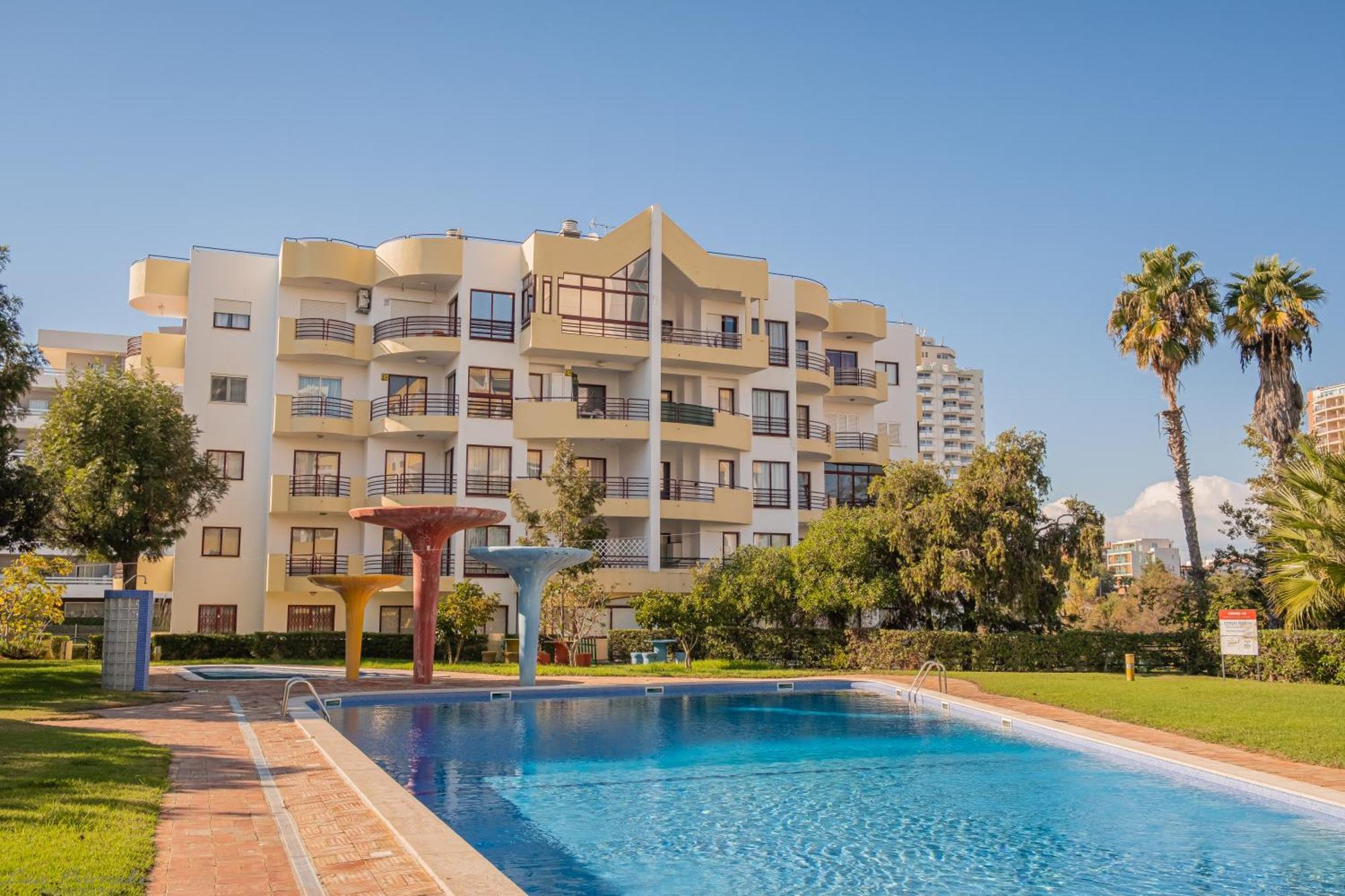 Atlantic View Com Piscina Apartment Portimao Bagian luar foto